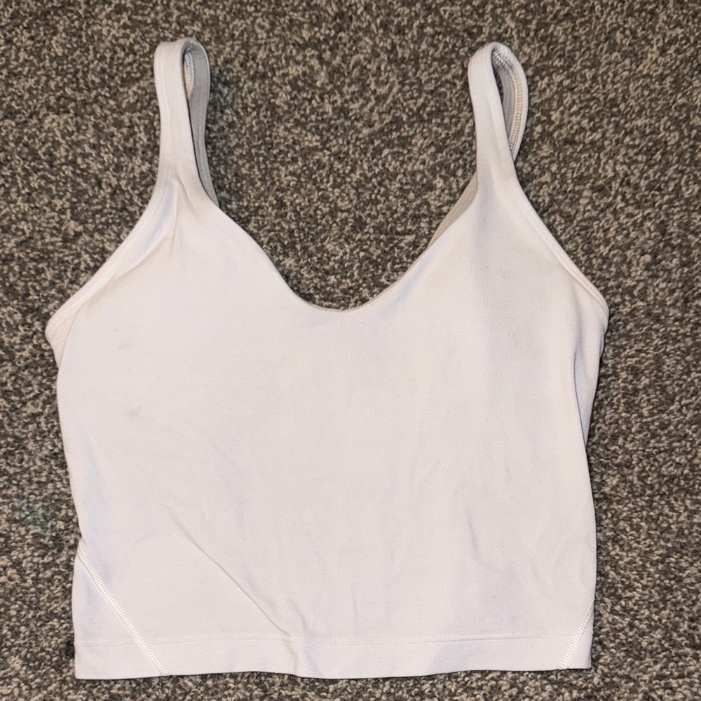 Lululemon White Align Tank Top